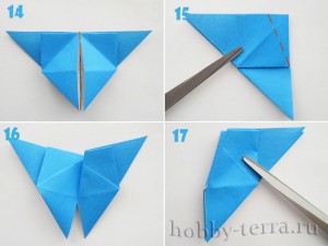Оригами-бабочка-этапы-14-17